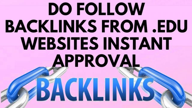 Instant approval free do follow comment & profile backlinks from .edu websites 2019 (Hindi)