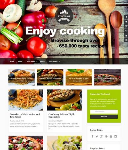 FoodMag-Best-Free-Responsive-Latest-Blogger-Website-Templates