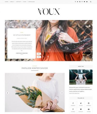 Voux-Best-Free-Responsive-Latest-Blogger-Website-Templates