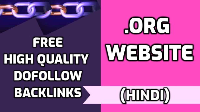 Free Dofollow .ORG Backlinks Instant Approval