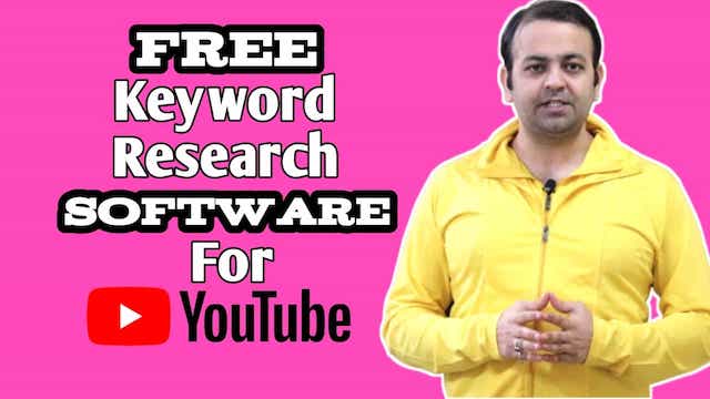 Best free keyword research tool for youtube videos