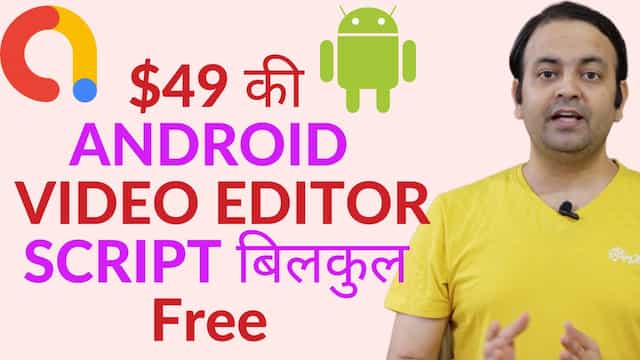 Android Application | Magic Video Editor Free Android Template | Admob [HINDI] 2020