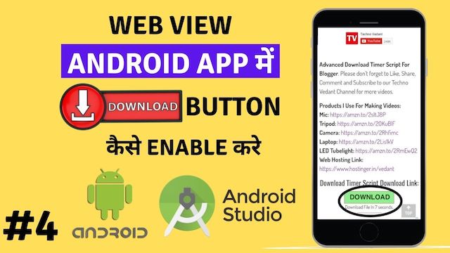 Enable Download Button in Webview Android App (ANDROID STUDIO)