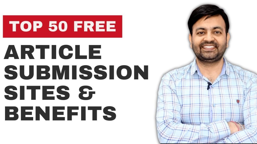 Top 50 Free Article Submission Sites