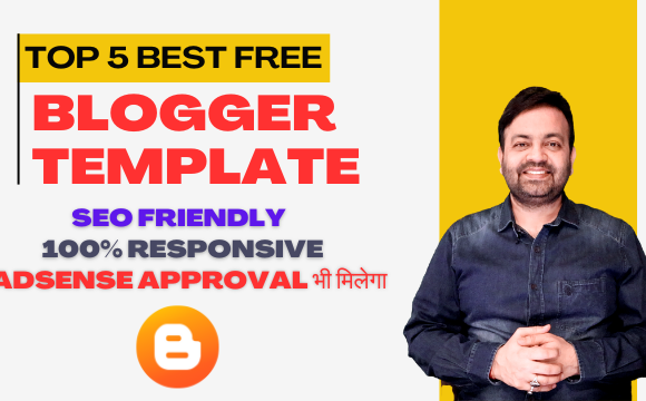 Top 5 Best free premium responsive blogger template