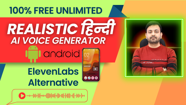 Text to Speech Realistic Hindi AI Voice Generator Android App